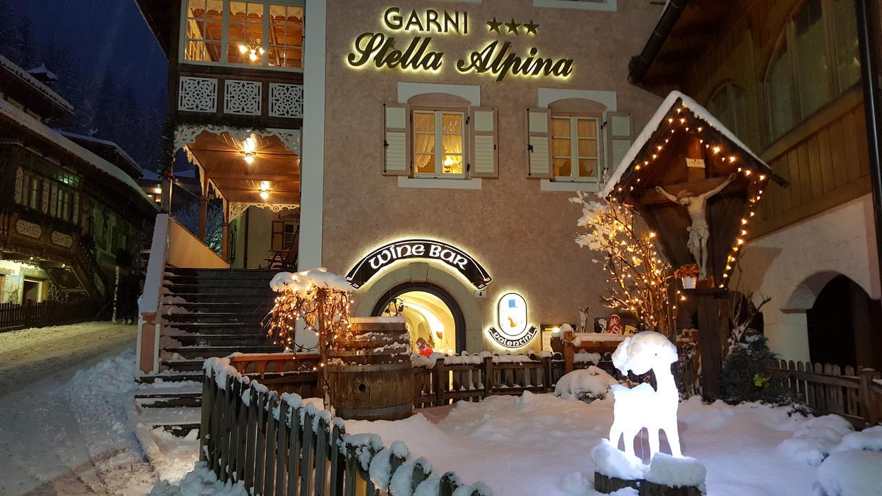 Hotel Garni Stella Alpina Canazei Exterior foto